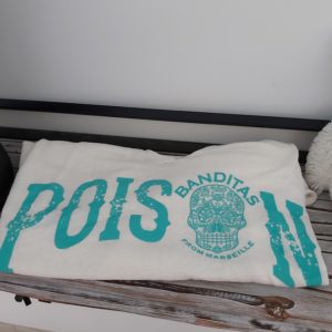 tee shirt banditas poison turquoise