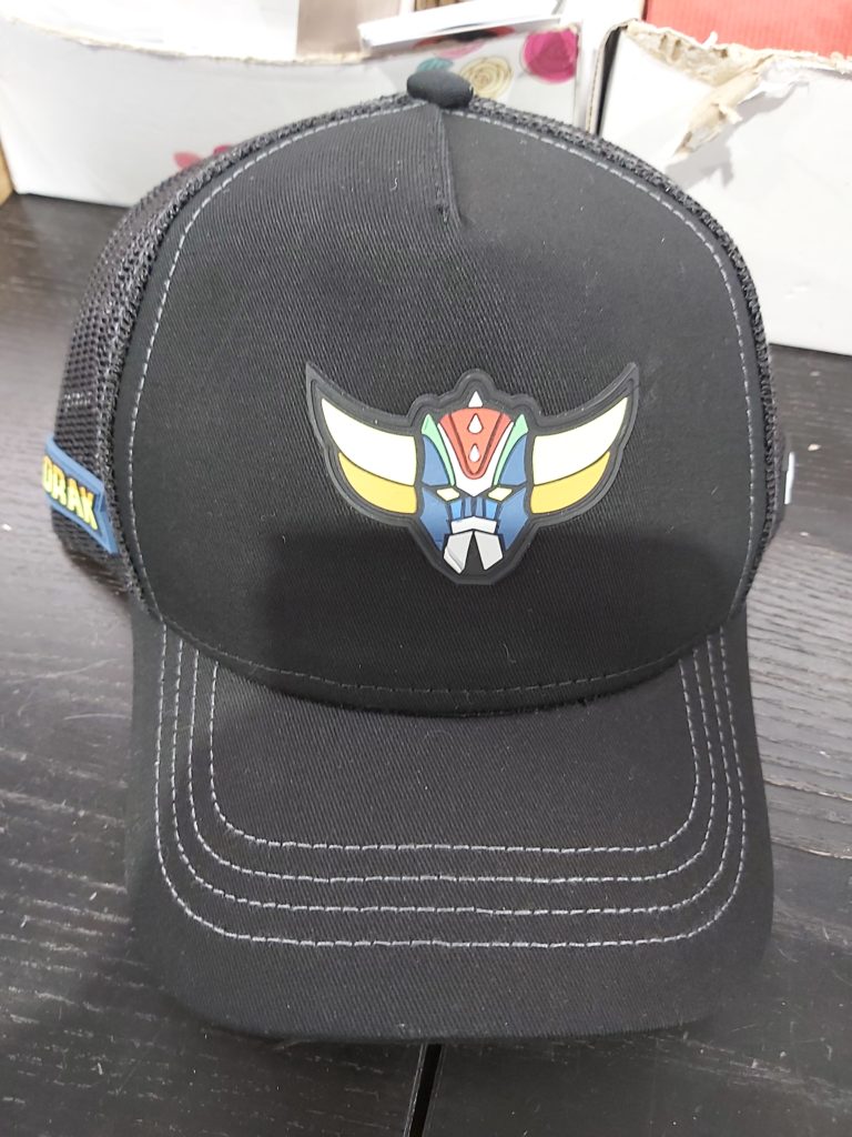 Casquette GOLDORAK noir CAPSLAB Au Bonheur des Caprices