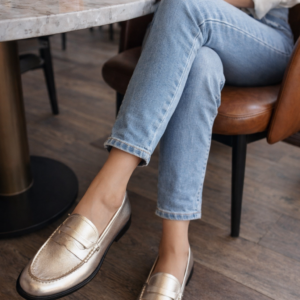 Mocassin Dorée Les tropéziennes