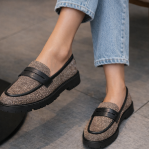 Mocassin Paillette tropéziennes