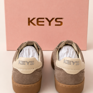 Basket Keys beige et marron