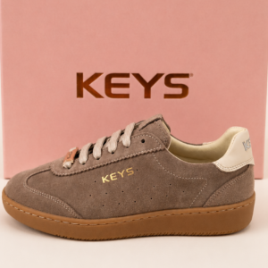 Basket Keys beige et marron