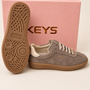 Basket Keys beige et marron
