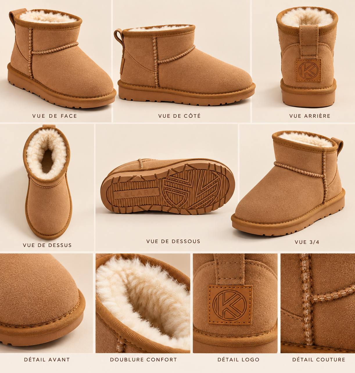 Boots Kelara Camel