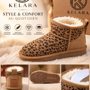 Boots Kelara Léopard