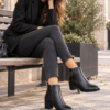 Bottines Napa Black