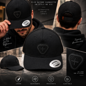 Casquette Noir Gertrude