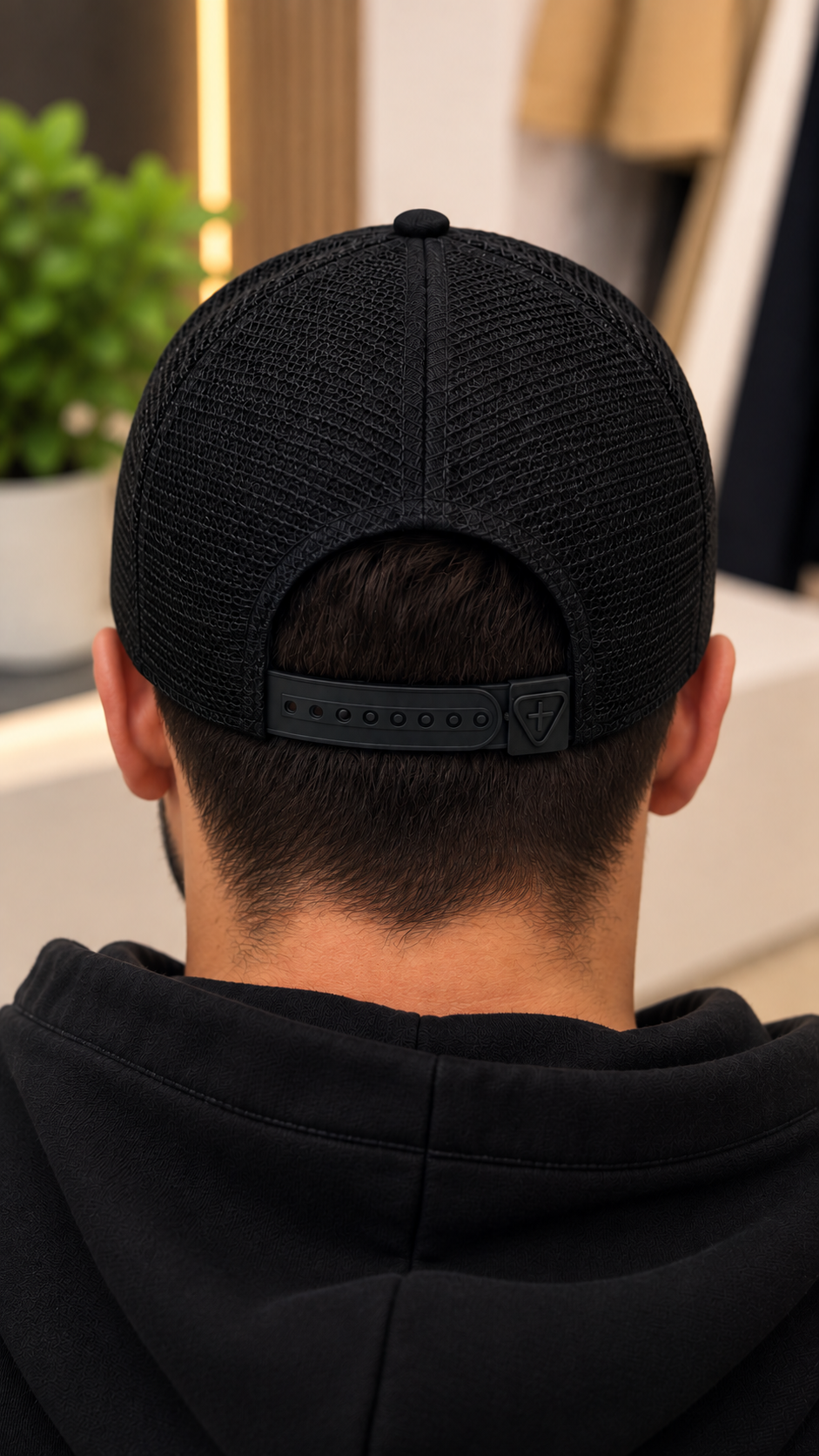 Casquette Noir Gertrude