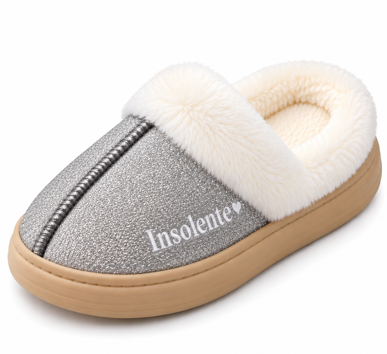 Chaussons Paillettes Messages