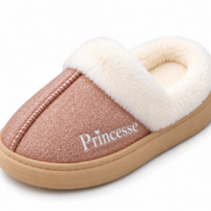 Chaussons Paillettes Messages