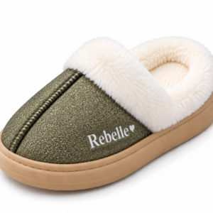 Chaussons Paillettes Messages