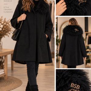 Manteau Noir BSB