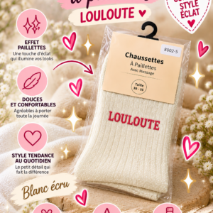 Chaussettes Paillettes Enfant