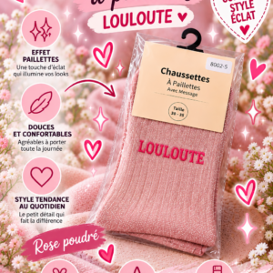 Chaussettes Paillettes Enfant