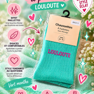 Chaussettes Paillettes Enfant