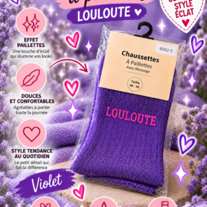 Chaussettes Paillettes Enfant