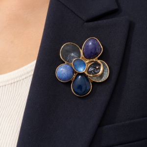 Broche Aimantée Femme – Bijou Fantaisie Élégant Sans Épingle