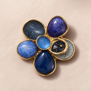 Broche Aimantée Femme – Bijou Fantaisie Élégant Sans Épingle
