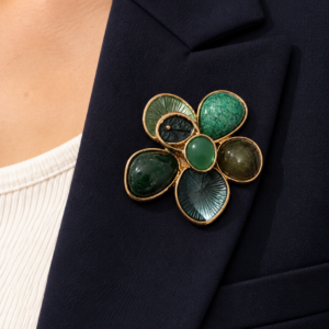 Broche Aimantée Femme – Bijou Fantaisie Élégant Sans Épingle