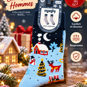 Chaussettes Noël Homme