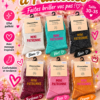 chaussettes paillettes